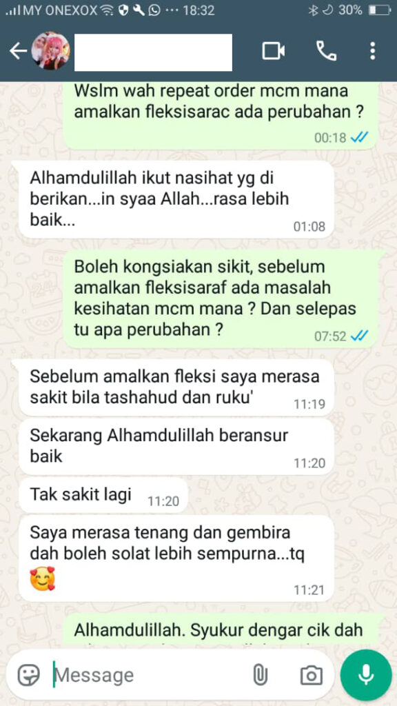 testimoni fleksisaraf 19