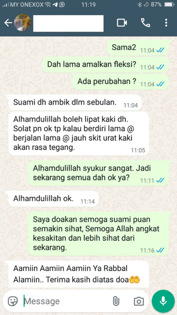 testimoni fleksisaraf 21
